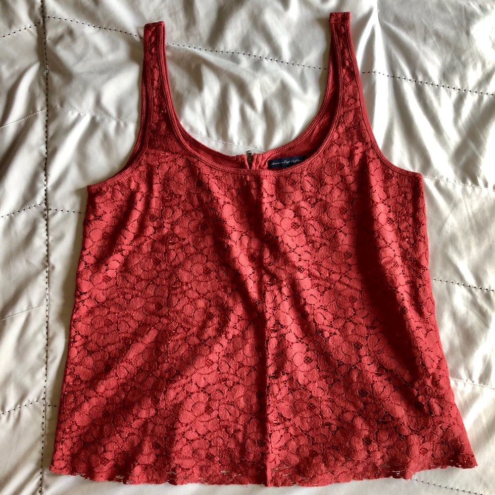 Lace tank